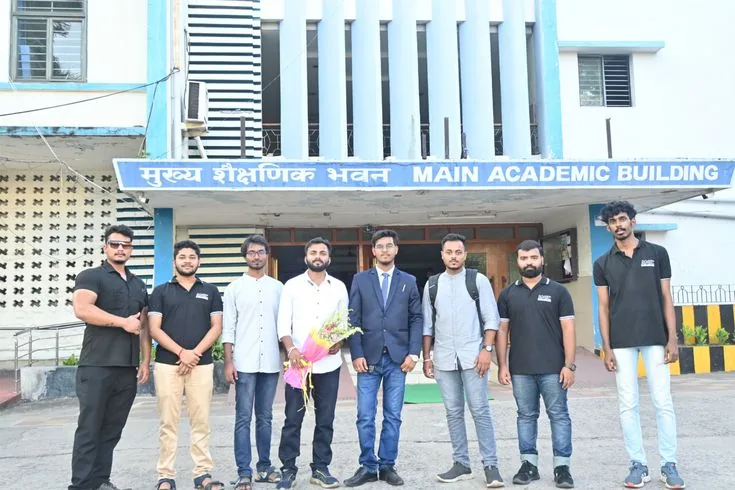 TDO team on a college campus visit