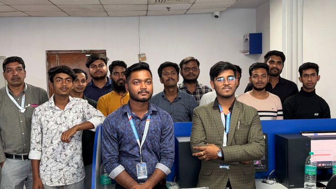 TDO learners in a computer lab for hands-on cybersecurity training